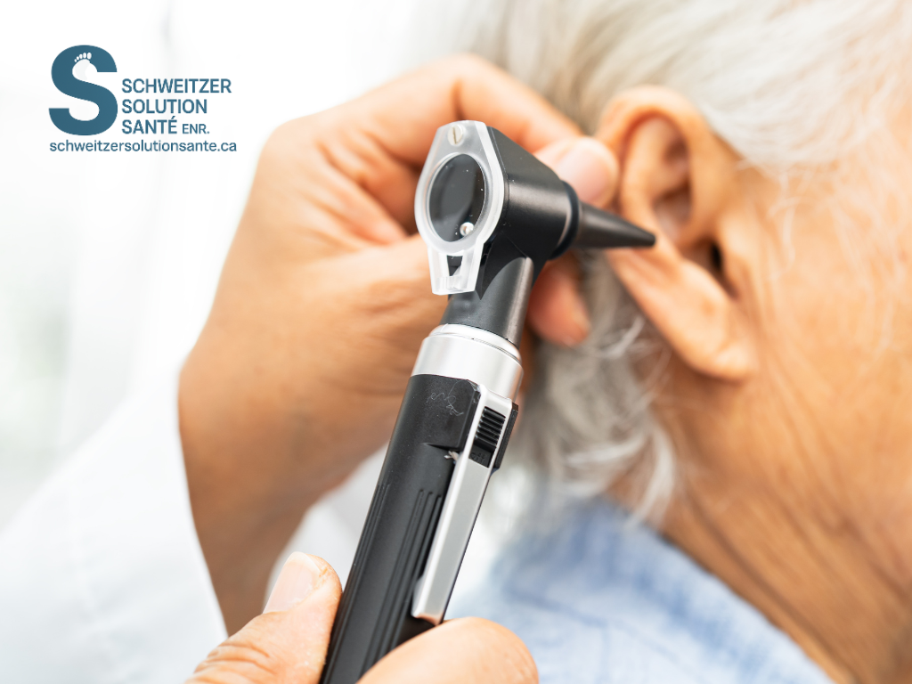 Bilan auditif et test d’audition à domicile à Montréal – Sandra Darbouze audiologiste Schweitzer Solution Santé